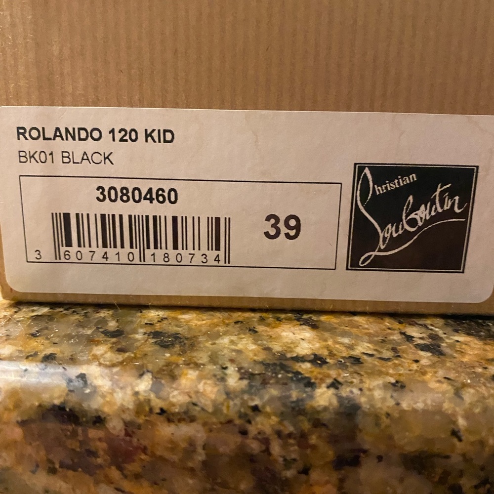 Christian Louboutin Rolando 120 size 39
